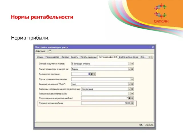 Нормы рентабельности Норма прибыли.
