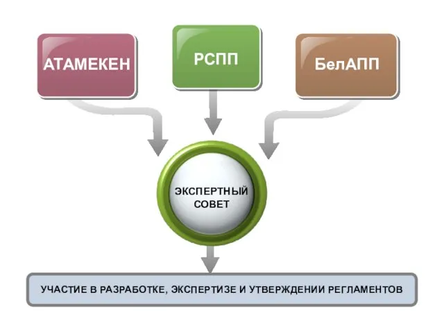 АТАМЕКЕН РСПП БелАПП ЭКСПЕРТНЫЙ СОВЕТ УЧАСТИЕ В РАЗРАБОТКЕ, ЭКСПЕРТИЗЕ И УТВЕРЖДЕНИИ РЕГЛАМЕНТОВ