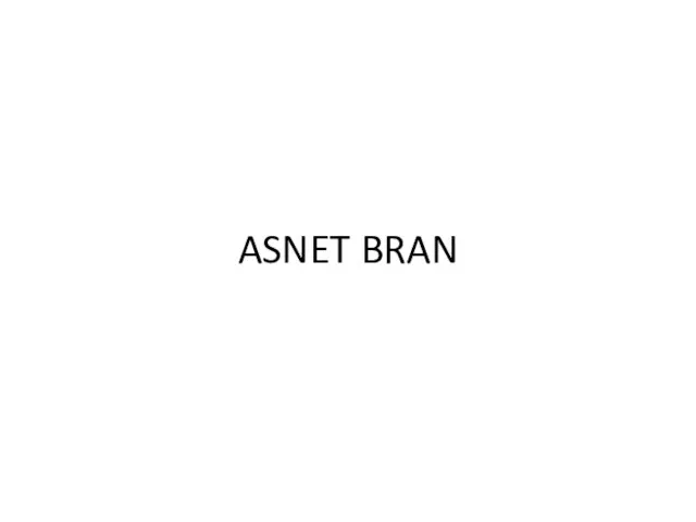 ASNET BRAN