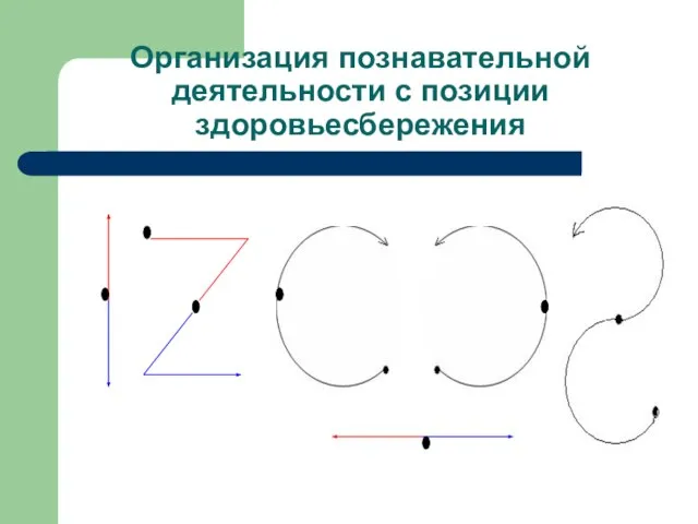 Организация познавательной деятельности с позиции здоровьесбережения