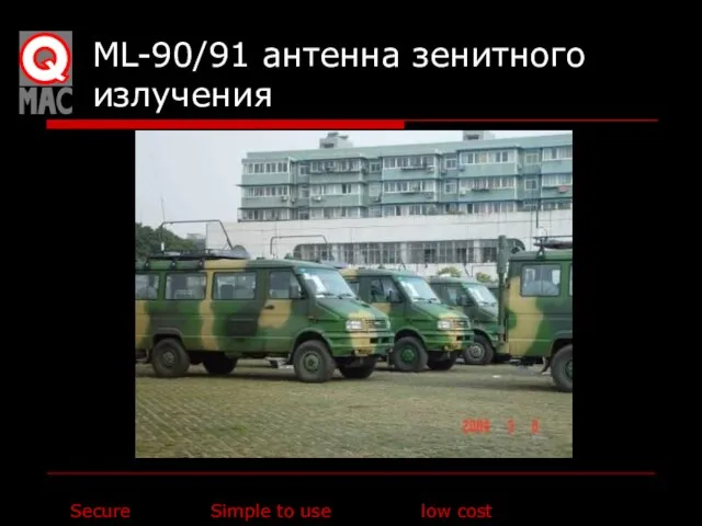 ML-90/91 антенна зенитного излучения