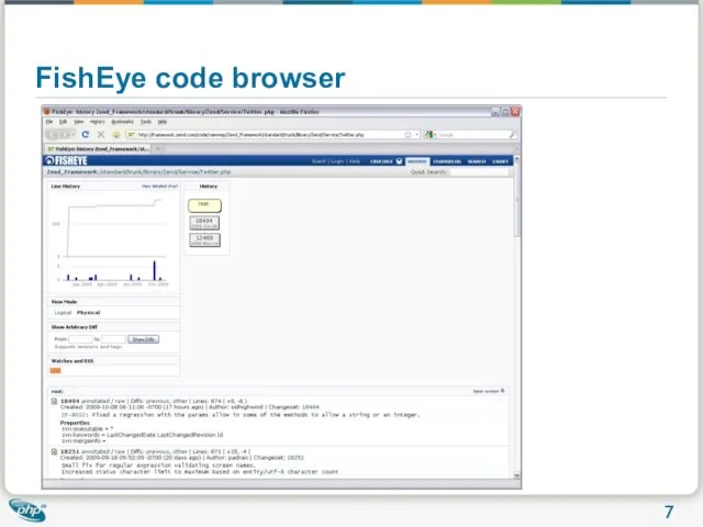 FishEye code browser