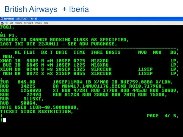 British Airways + Iberia