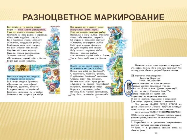 РАЗНОЦВЕТНОЕ МАРКИРОВАНИЕ