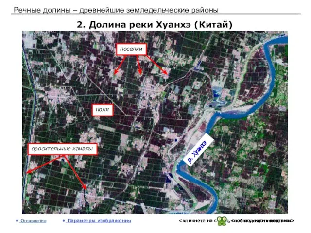 Речные долины – древнейшие земледельческие районы 2. Долина реки Хуанхэ (Китай) Оглавление