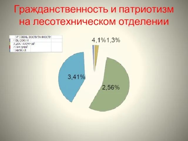 Гражданственность и патриотизм на лесотехническом отделении