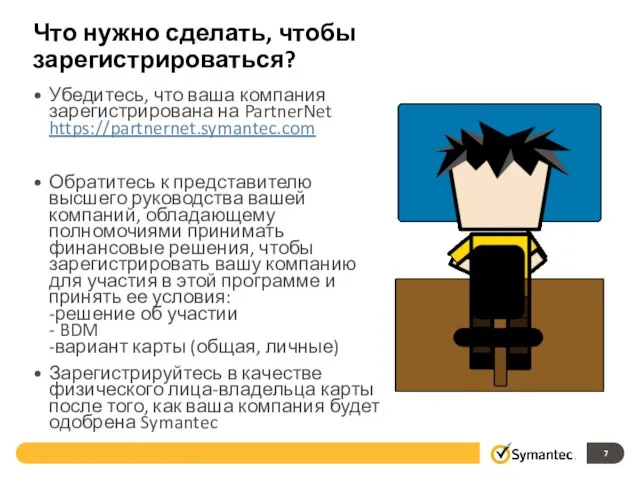 Что нужно сделать, чтобы зарегистрироваться? Убедитесь, что ваша компания зарегистрирована на PartnerNet