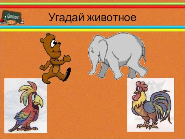 Угадай животное *