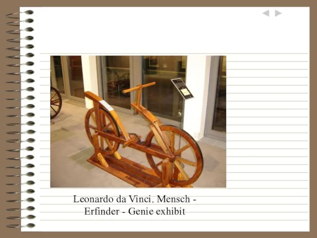 Leonardo da Vinci. Mensch - Erfinder - Genie exhibit