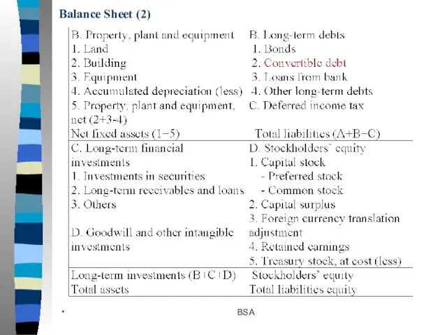 * BSA Balance Sheet (2)