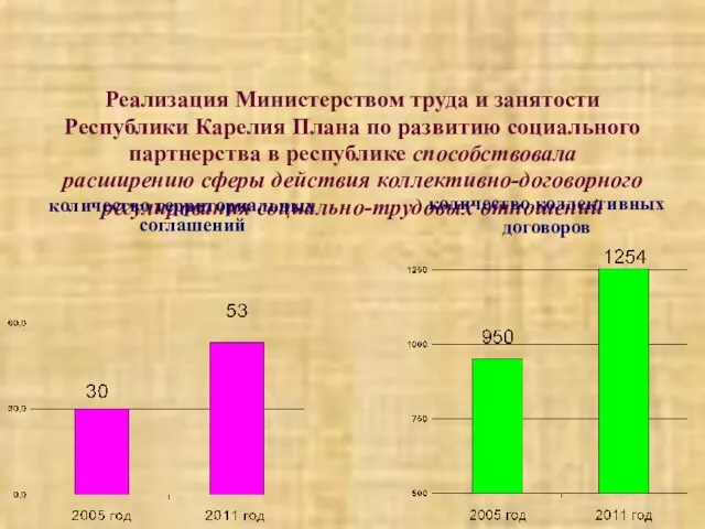 Реализация Министерством труда и занятости Республики Карелия Плана по развитию социального партнерства