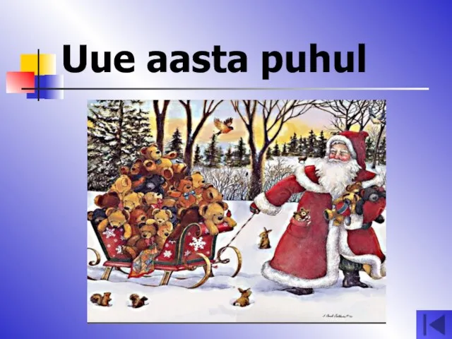 Uue aasta puhul