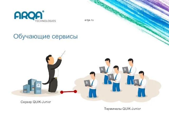 arqa.ru Обучающие сервисы Cервер QUIK-Junior Терминалы QUIK-Junior