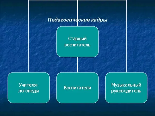 Педагогические кадры