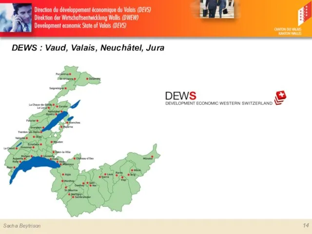 DEWS : Vaud, Valais, Neuchâtel, Jura 14