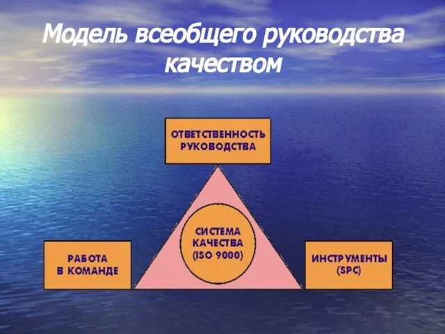 Модель всеобщего руководства качеством