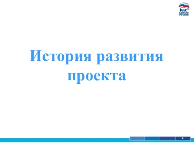 1 4 История развития проекта