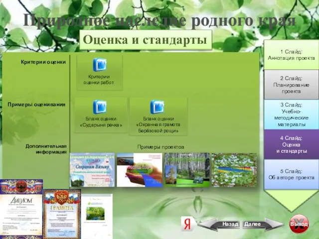 1 Слайд: Аннотация проекта 2 Слайд: Планирование проекта 3 Слайд: Учебно-методические материалы