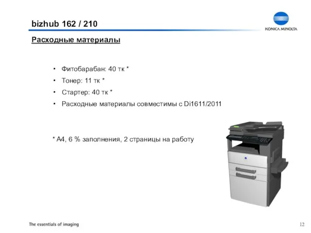 Фитобарабан: 40 тк * Тонер: 11 тк * Стартер: 40 тк *