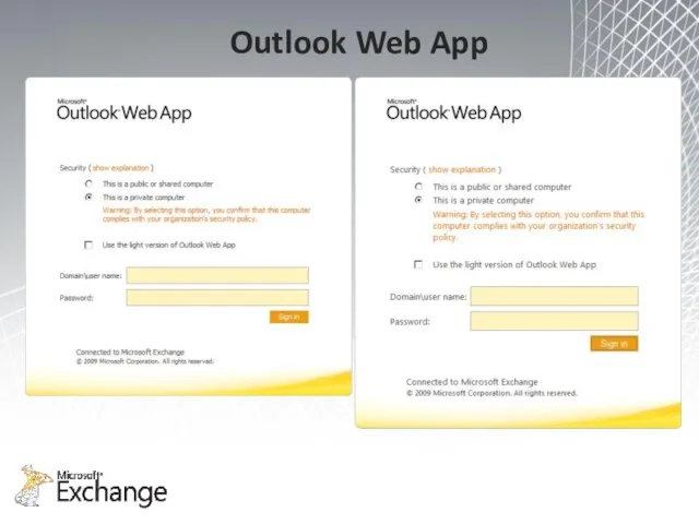 Outlook Web App