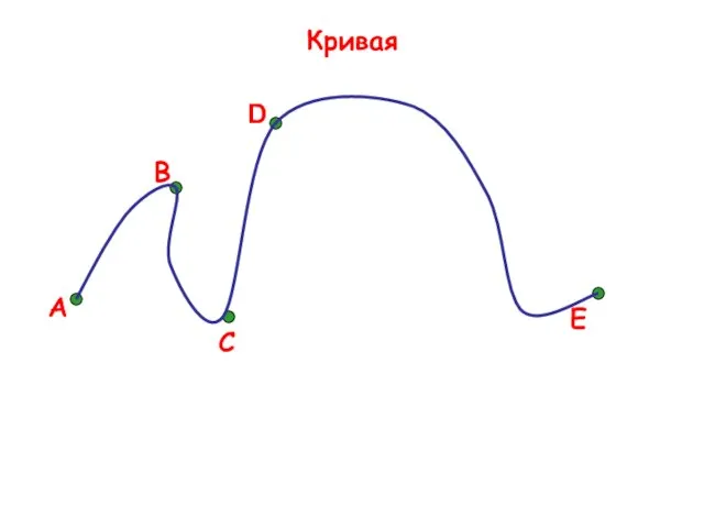 Кривая А В С D E