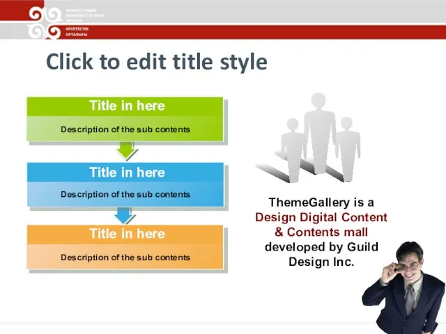 Click to edit title style ThemeGallery is a Design Digital Content &