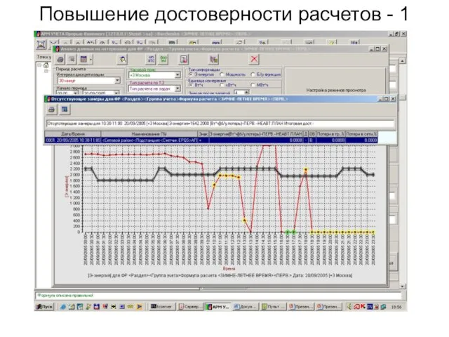 Повышение достоверности расчетов - 1