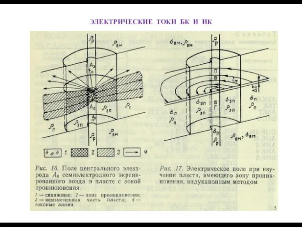 ЭЛЕКТРИЧЕСКИЕ ТОКИ БК И ИК