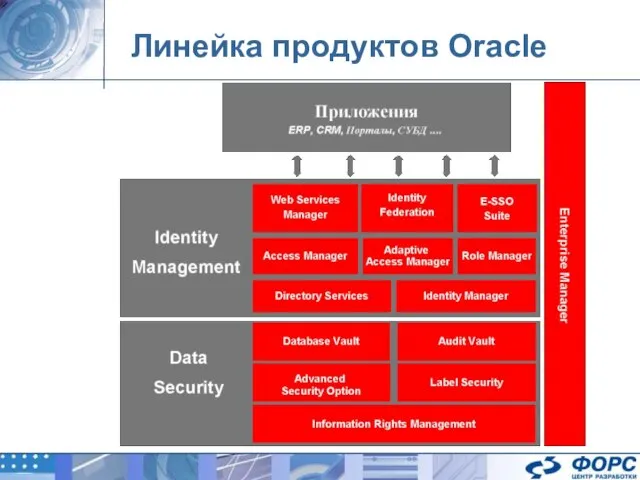 Линейка продуктов Oracle