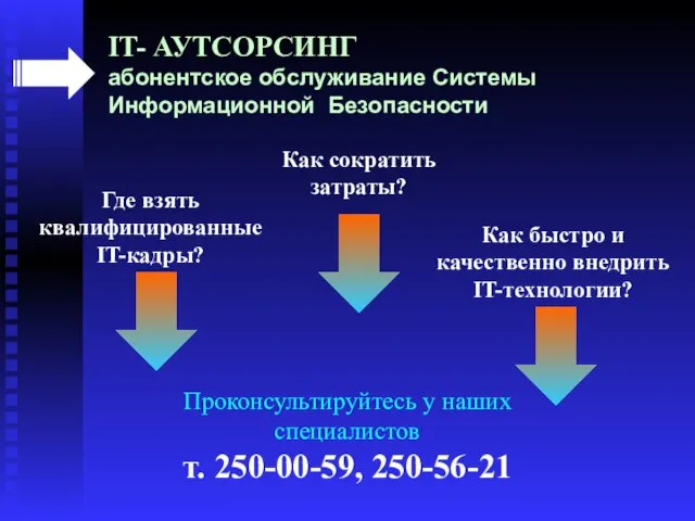 Где взять квалифицированные IT-кадры? Как сократить затраты? Как быстро и качественно внедрить