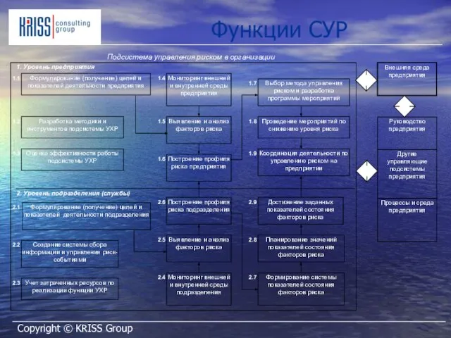 Функции СУР Copyright © KRISS Group