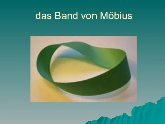 das Band von Möbius