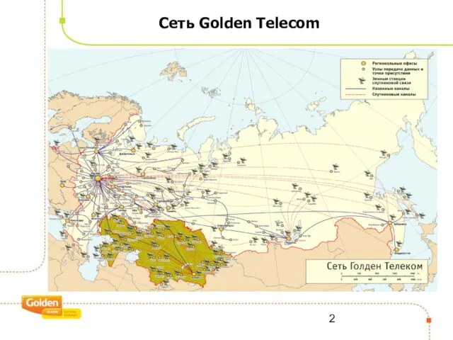Сеть Golden Telecom