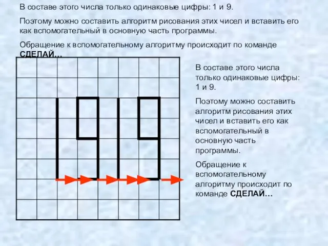 В составе этого числа только одинаковые цифры: 1 и 9. Поэтому можно