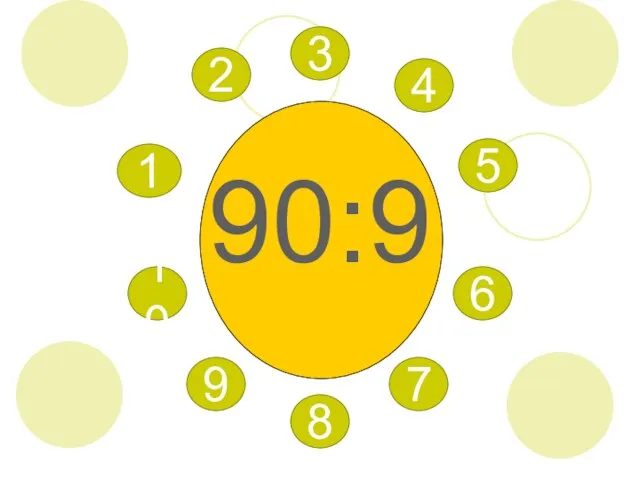 90:9 10 2 3 4 5 6 7 8 9 1