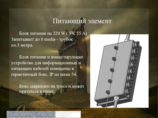 Вариант наполнения трубки Светодиоды фирмы Nichia Микросхемы управления Texas Instruments Поликарбонат трубок