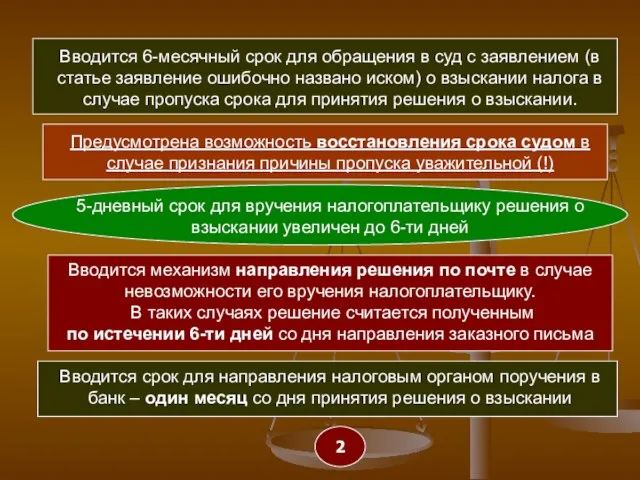 Вводится 6-месячный срок для обращения в суд с заявлением (в статье заявление