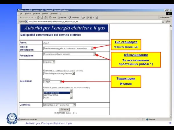 Autorità per l'energia elettrica e il gas