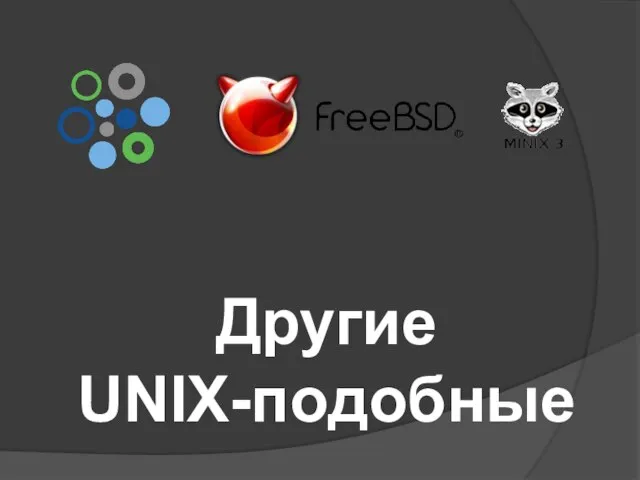 Другие UNIX-подобные