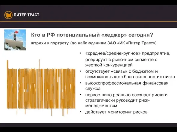 Кто в РФ потенциальный «хеджер» сегодня? штрихи к портрету (по наблюдениям ЗАО