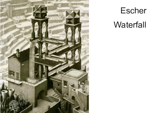 Escher Waterfall