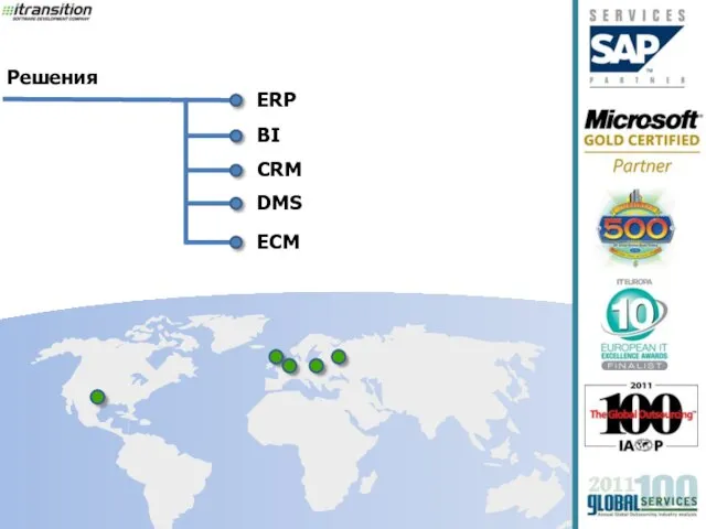 ERP BI CRM Решения DMS ECM