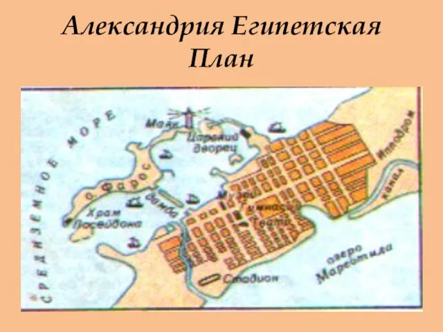 Александрия Египетская План