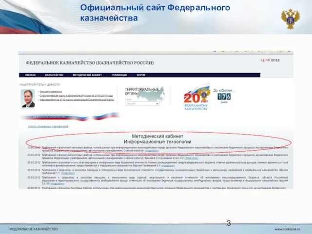 Официальный сайт Федерального казначейства