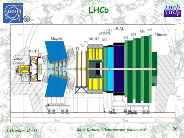 LHCb 1 Ноября 2k+11 Ваня Беляев, "Детекторы (введение)"