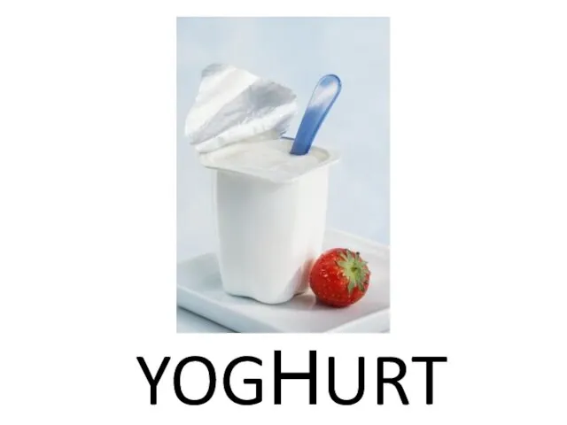 YOGНURT