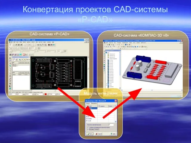 Конвертация проектов CAD-системы «P-CAD»