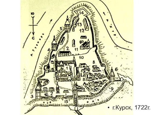 г.Курск, 1722г.