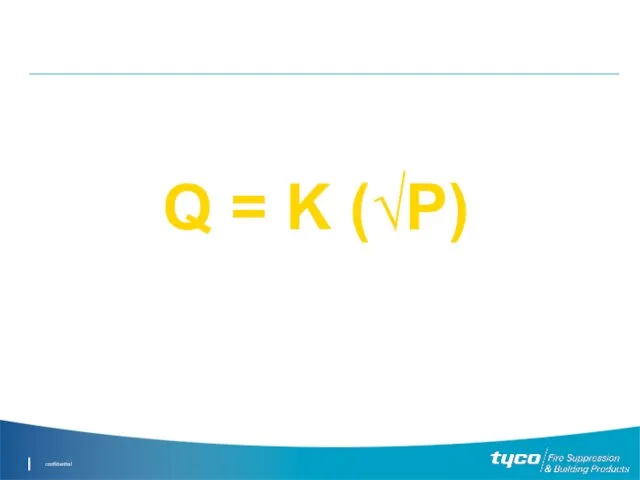 Q = K (√P)