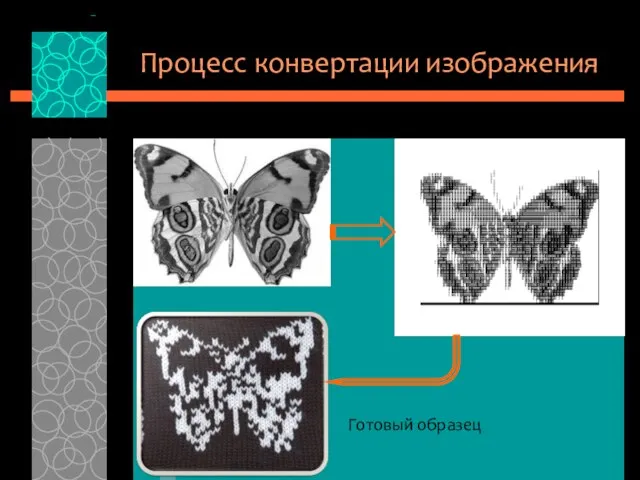 Процесс конвертации изображения Готовый образец